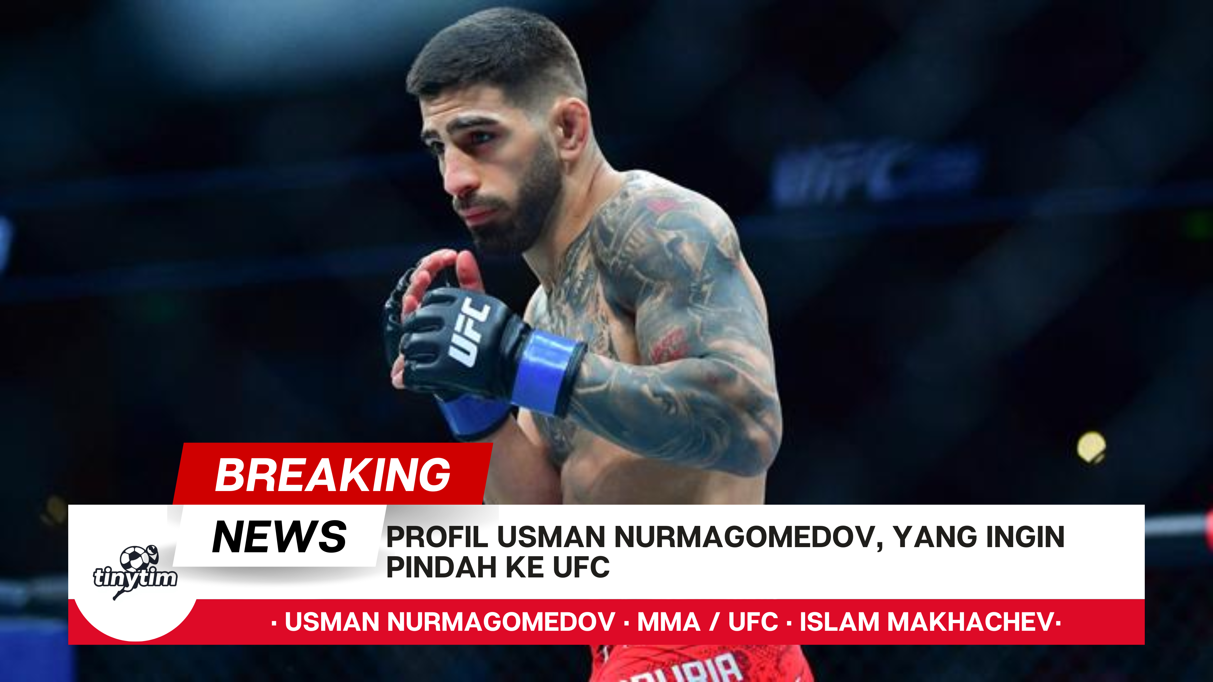 Profil Usman Nurmagomedov, yang ingin pindah ke UFC