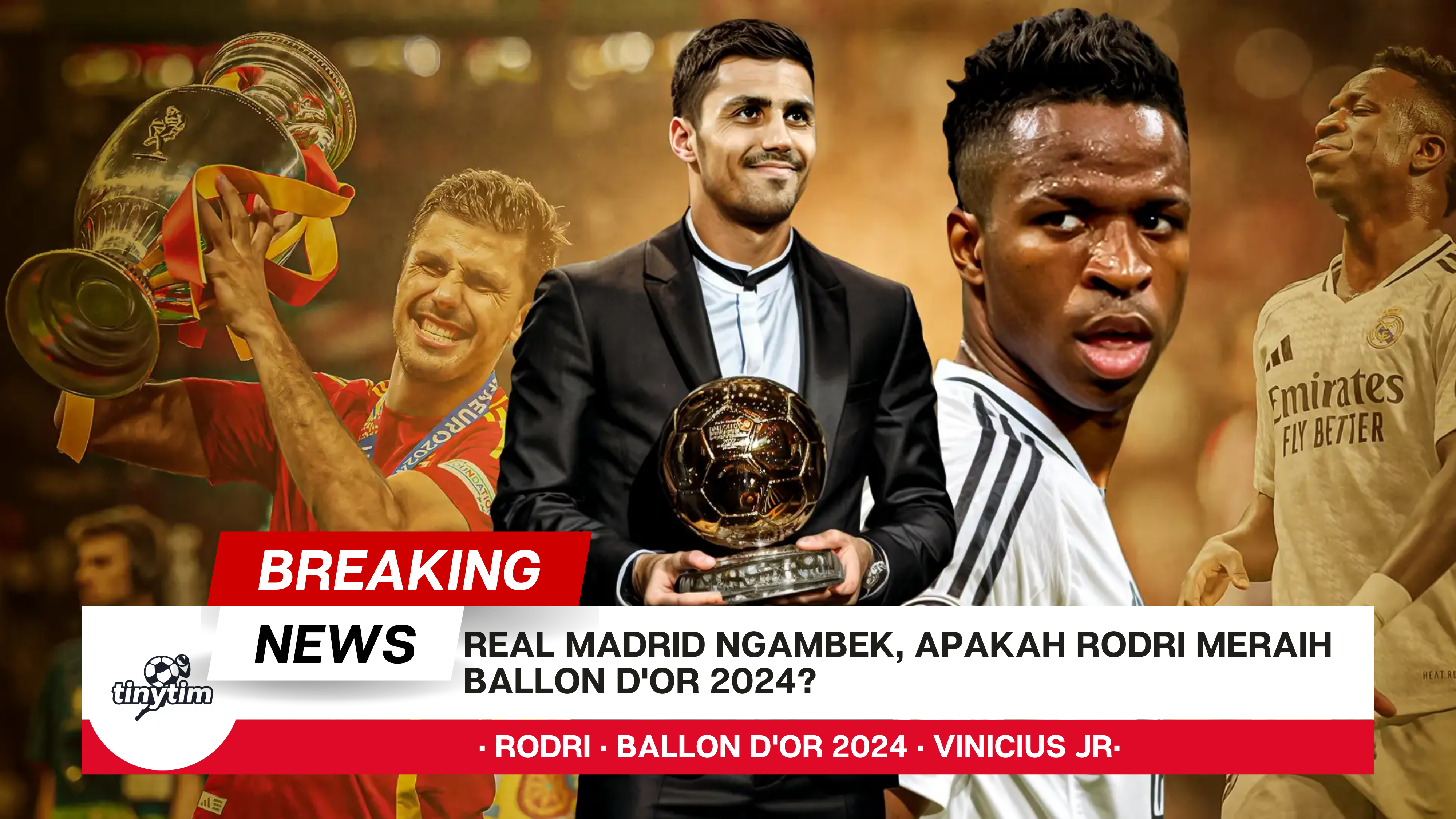 Real Madrid Ngambek, Apakah Rodri Meraih Ballon d'Or 2024?