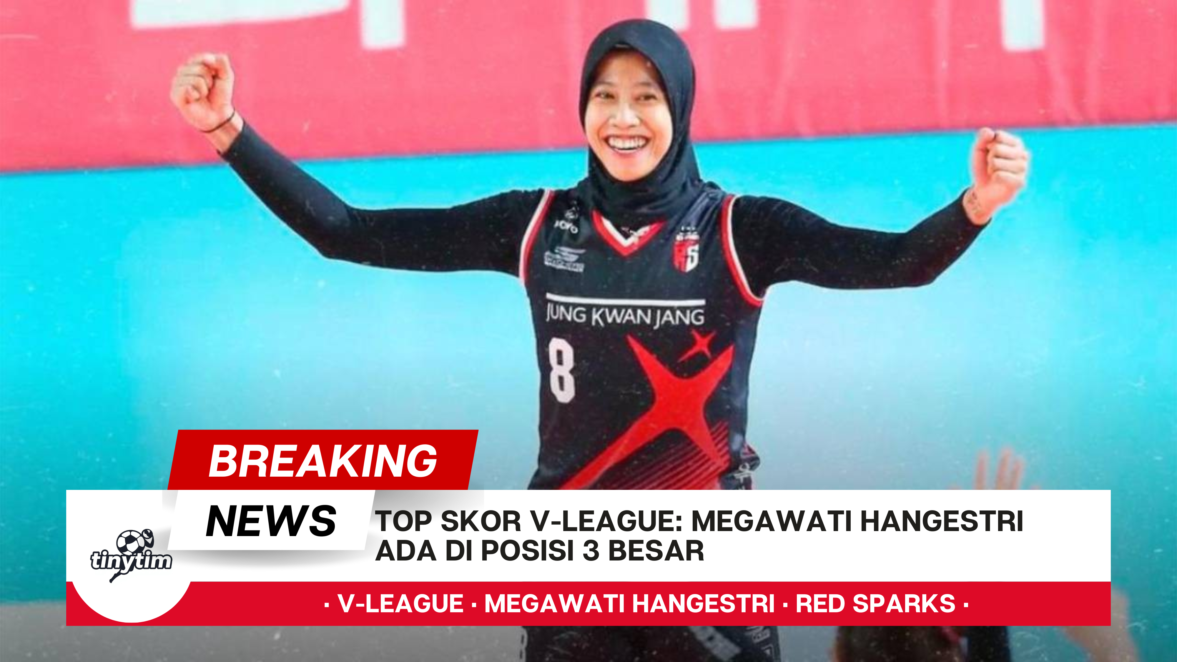 Top Skor V-League Megawati Hangestri Ada di Posisi 3 Besar